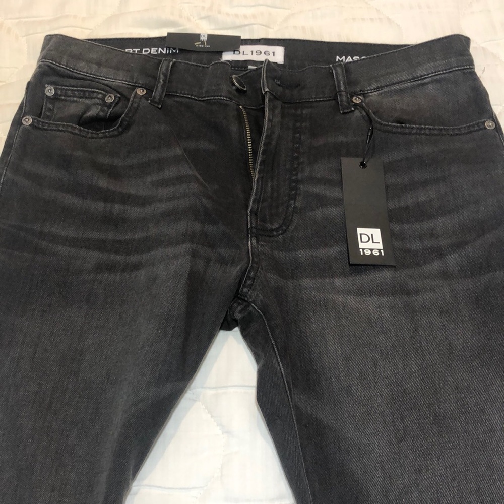 DL61 Smart Denim Dark Gray Jeans